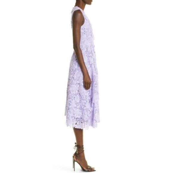 JASON WU COLLECTION GUIPURE COTTON MIDI DRESS SIZE S/M NEW - Picture 5 of 16